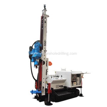 50m Mini hydraulic sonic crawler drilling rig